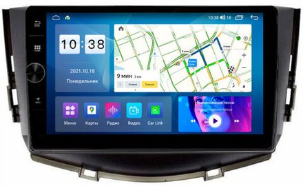 Магнитола для Lifan X60 2012-2016 - Parafar PF060LHDAV на Android 12, ТОП процессор, 3Гб+32Гб, CarPlay, 4G SIM-слот