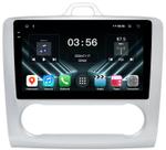 Магнитола для Ford Focus 2 2004-2011 (кондиционер) - FarCar S280 монитор 9.5" IPS на Android 13, CarPlay
