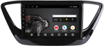 Магнитола для Hyundai Solaris 2 2017-2022, Solaris HS 2024+ - AK490R9-MTK Android 10, 8-ядер, 2Гб-32Гб