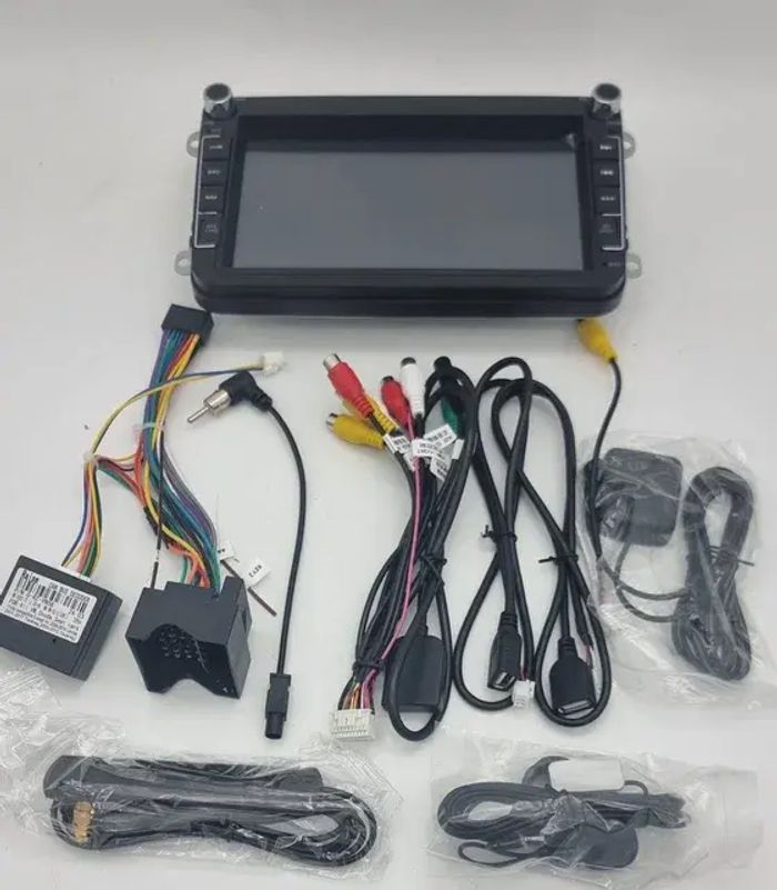 Магнитола для Volkswagen T5, T6, Tiguan, Passat, Polo, Jetta, Amarok, Golf и др., Skoda Fabia, Rapid - Kuberg MKD-8019-S10 на Android 12, Быстрая, CarPlay, SIM-слот