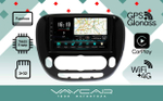 Магнитола для KIA Soul 2014-2019 (кондиционер, рамка матовая) - Vaycar VA27-526M на Android 13, 8-ядер, 4G SIM-слот