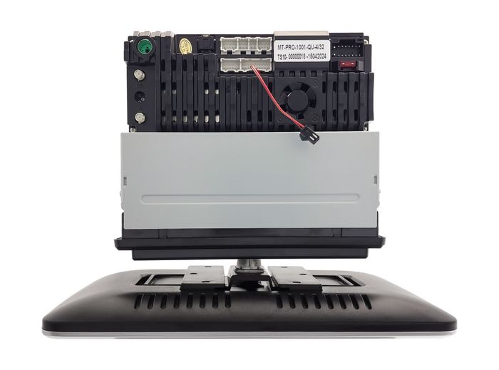 1DIN магнитола с поворотным 10" монитором - WideMedia Android 10, Быстрая, CarPlay, 4G SIM-слот