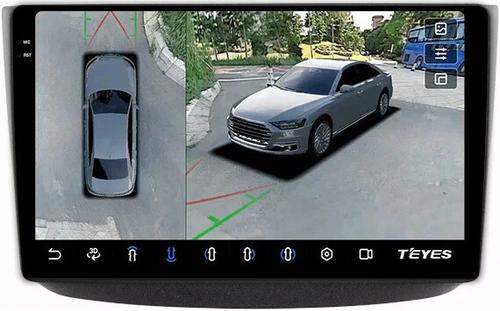 Магнитола для Mercedes-Benz Viano/Vito W639 2003-2006 - Teyes CC3-2K-360 на Android 10, 2K QLED, 6Гб+128Гб, CarPlay, 4G SIM-слот, 4 камеры в комплекте