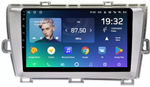 Магнитола для Toyota Prius 30 2009-2015 (левый руль, рамка серебро) - Teyes CC2 PLUS Android 10, ТОП процессор, 4-64, SIM-слот