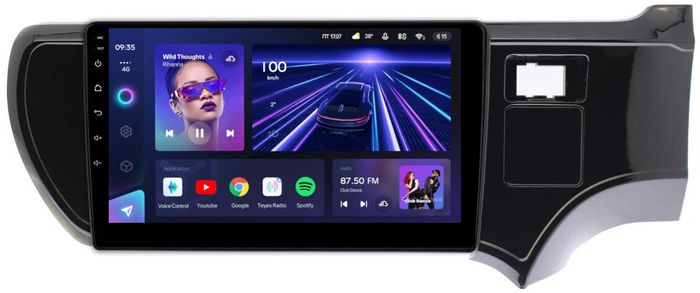 Магнитола для Toyota Aqua 2011-2021 - Teyes CC3 Android 10, ТОП процессор, 4/32 Гб, CarPlay, SIM-слот