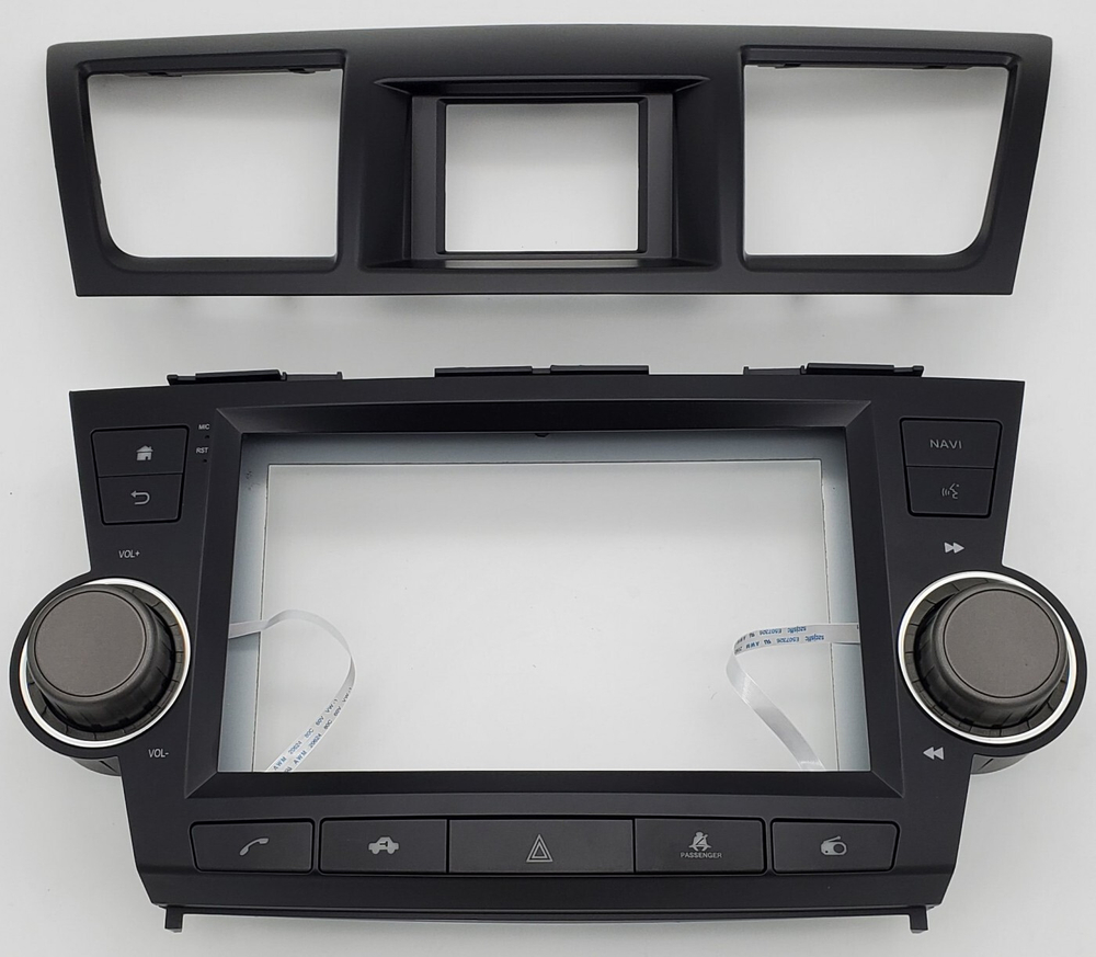Магнитола для Toyota Highlander 2 2007-2013 XU40 - Kuberg OL-9431-2 QLed, Android 12, TS10, CarPlay, 4G SIM-слот (кнопки + крутилки)
