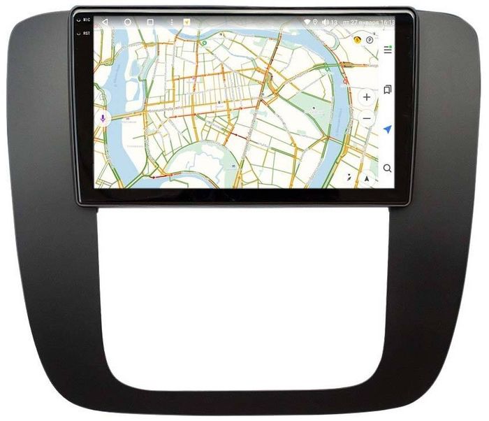 Магнитола для Chevrolet Tahoe 2006-2014 - Vaycar VA10-1174-2K (черная рамка) на Android 13, Быстрая, 2K QLED, CarPlay,4G SIM-слот
