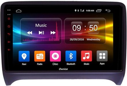 Магнитола для AUDI TT 2006-2014 (8J) - Kuberg OL-9101 IPS, Android 10, 8 ядер (TS18), 4G SIM-слот