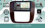 Магнитола для Chevrolet Tahoe 2006-2014 - Vaycar VA10-1175-2K (рамка под дерево) на Android 13, 8-ядер, 2K QLED, ТОП процессор, CarPlay,4G SIM-слот