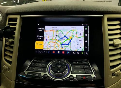 Мультимедиа блок с навигацией для Infiniti QX70, FX30d, FX37, FX50 2010-2016 - RDL-NIS-08IT на Android 12, Carplay, 4G SIM-слот, 8/128ГБ