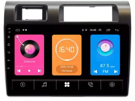 Магнитола для Toyota Land Cruiser 70 2007-2022 -  GT9-9286 на Android 10, 2ГБ-16ГБ
