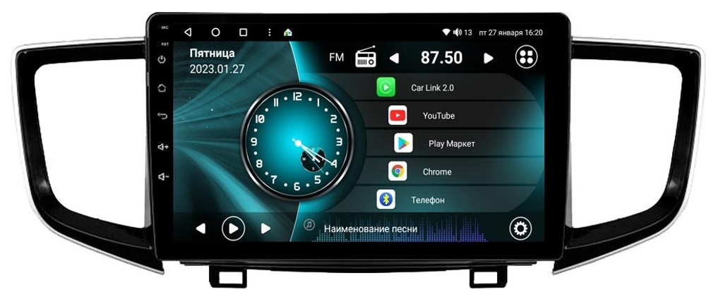Магнитола для Honda Pilot 2015-2023 - Vaycar VA20-1249 на Android 13, 8-ядер, 2Гб-32Гб, 4G SIM-слот