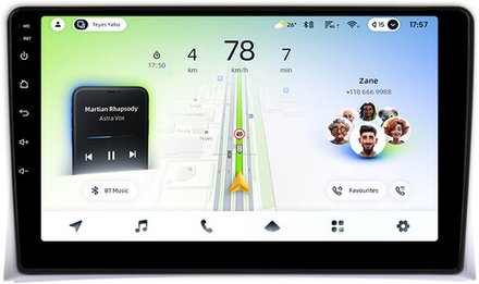 Магнитола для Volkswagen Multivan T5 2003-2015 - Teyes CC4L монитор 9" IPS на Android 14, Snapdragon 662, CarPlay, 4G SIM-слот