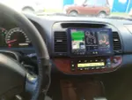 Магнитола для Toyota Camry 30 2001-2006 (рамка черная) - Teyes CC3-2K монитор 9.5" 2K QLED на Android 10, Быстрая, CarPlay, 4G SIM-слот