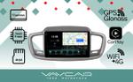 Магнитола для KIA Sorento Prime UM 2015-2020 (рамка большая) - Vaycar VA27-0442-2K на Android 13, Быстрая, 2K QLED, CarPlay, 4G SIM-слот