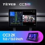 Магнитола для Nissan X-Trail T30 2000-2003 - Teyes CC3-2K монитор 13", QLED+2K, Android 10, ТОП процессор, 4G SIM-слот, CarPlay