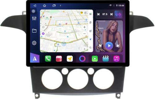 Магнитола для Ford S-Max, Galaxy 2 2006-2015 (кондиционер) - FarCar BX877 монитор 13" 2K QLED на Android 13, TS10, 6+128, CarPlay, 4G SIM-слот