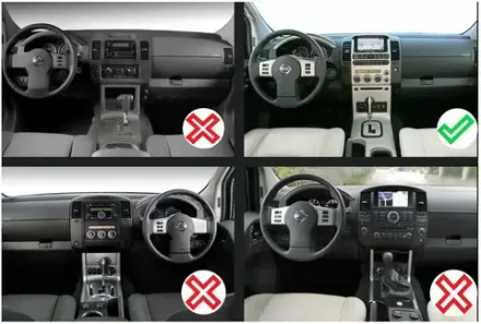 Магнитола для Nissan Pathfinder R51 2004-2010 (штатная нави, большая рамка) - Teyes CC4-PRO монитор 13" 2K QLED на Android 13, Snapdragon 778G, ИИ, CarPlay, DSP, 4G SIM-слот