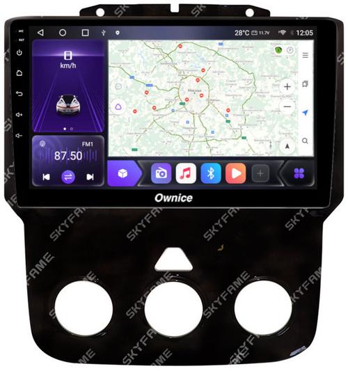 Магнитола для Dodge Ram 1500 2013-2018 - Kuberg SF-9159 QLed, Android 12, TS10, CarPlay, 4G SIM-слот