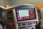 Магнитола для Toyota Land Cruiser 105 1998-2007 - Kuberg QLed, Android 13, Быстрейшая, CarPlay, SIM-слот