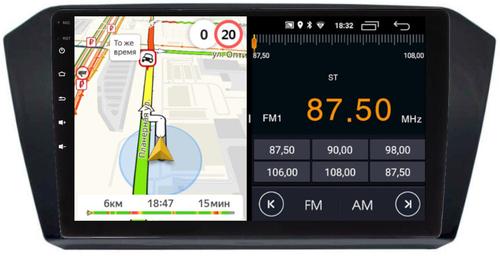 Магнитола для Volkswagen Passat 2015+ (без штатного усилителя) - Parafar PF370LUX2FHD на Android 13, 8-ядер, 2Гб+32Гб, CarPlay, 4G SIM-слот