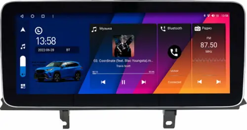 Магнитола для BMW 3-серия F30 2011-2020 - Canbox H-Line 3013 монитор 12.3" QLED в стиле MERCEDES на Android 10, ТОП-процессор, CarPlay, 4G SIM-слот