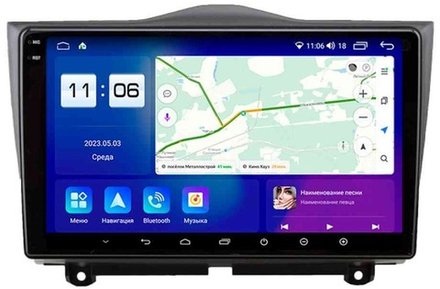 Магнитола для Lada Granta 2018+ - Parafar PF989LUX1RN2K на Android 13, QLED+2K, ТОП процессор, 4Гб+32Гб, CarPlay, 4G SIM-слот