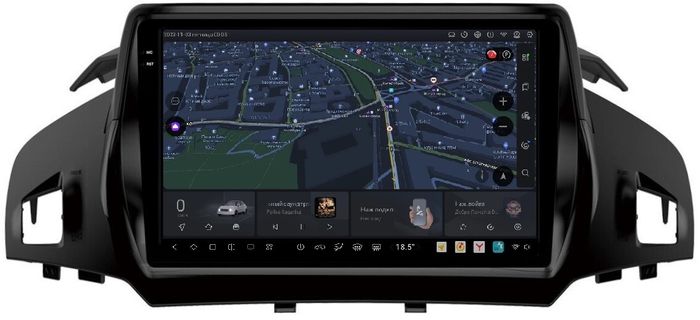Магнитола для Ford Kuga 2 2013-2019 - Kuberg OL-9203-1 QLed+2K, Android 13, UIS7870 (DUDU7), CarPlay, SIM-слот