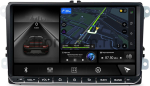Магнитола для Volkswagen T5, T6, Tiguan, Passat, Polo, Jetta, Amarok, Golf и др., Skoda Fabia, Rapid - Canbox VW Android 10, ТОП процессор, Carplay, 4G SIM-слот