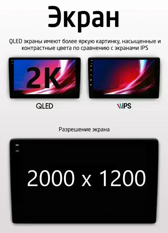 Магнитола для Toyota Land Cruiser 200 2007-2015 (со штатной камерой или 360) - Kuberg SF-1620-4-ABC QLed+2K, Android 13, TS20, CarPlay, 4G SIM-слот