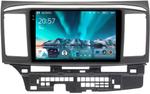 Магнитола для Mitsubishi Lancer X 2007-2016 - Teyes CC4 монитор 9.2" 2K QLED на Android 14, Быстрейшая, Snapdragon 680, DSP, CarPlay, 4G SIM-слот