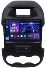 Магнитола для Ford Ranger 3 2011-2015 (рамка тип 2) - Teyes CC3 монитор 9" QLED на Android 10, ТОП процессор, 4Гб+32Гб, CarPlay, 4G SIM-слот