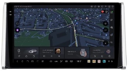 Магнитола для Toyota RAV4 50 2019-2024+ (рынок РФ и ОАЭ) - Kuberg OL-1684 QLed+2K, Android 13, UIS7870 (DUDU7), CarPlay, SIM-слот