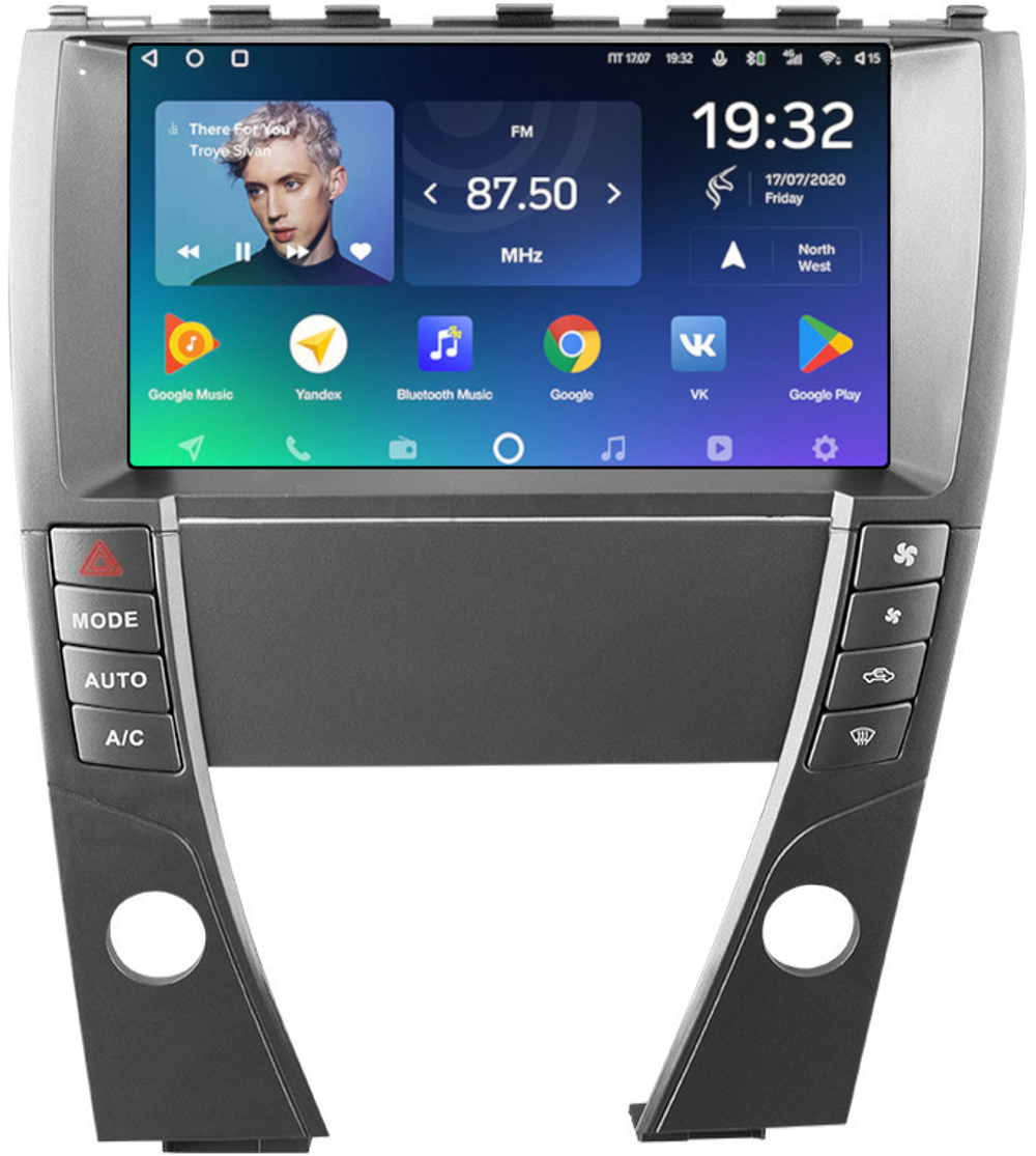 Магнитола для Lexus ES350 XV40 2006-2012 (проводка AB) - Teyes CC2 PLUS на Android 10, ТОП процессор, 4Гб+64Гб, 4G SIM-слот