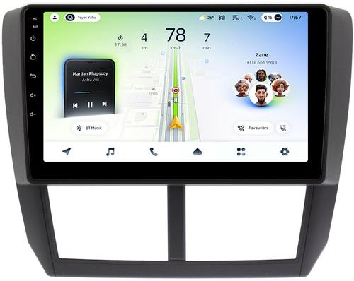Магнитола для Subaru Forester 3 SH 2008-2013, Impreza 3 GH,GE - Teyes CC4L монитор 9" IPS на Android 14, Быстрая, Snapdragon 662, CarPlay, 4G SIM-слот