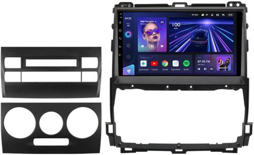 Магнитола для Toyota Land Cruiser Prado 120, Lexus GX470 (экран климата внизу, большая рамка) - Teyes CC3L на Android 10, 8-ядер, CarPlay, 4G SIM-слот