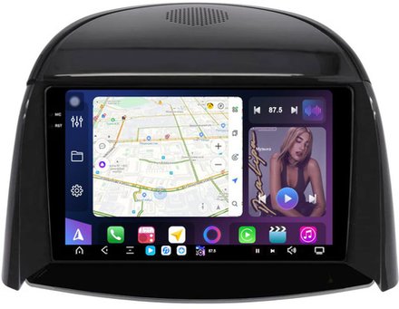 Магнитола для Renault Koleos 1 2008-2016 - FarCar XXL329M монитор 9.5" 2K QLED на Android 14, TS20, 8+256Гб, CarPlay, 4G SIM-слот
