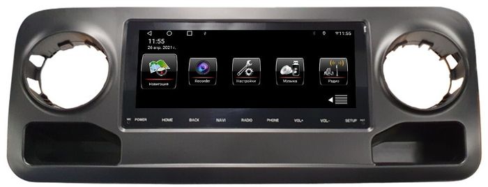 Магнитола для Mercedes-Benz Sprinter 2018+ - Parafar PF907XHD10 на Android 10, Быстрая, SIM-слот