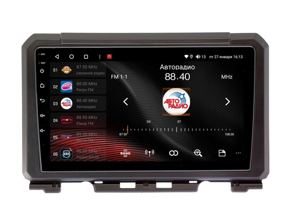 Магнитола для Suzuki Jimny 2019+ - Vaycar VA75-3179 на Android 13, 8-ядер, 4G SIM-слот