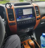 Магнитола для Lexus GX470 J120, Toyota Land Cruiser Prado 120 (климат на ШГУ, рамка тип 1) - Teyes CC4L монитор 9" IPS на Android 14, Snapdragon 662, CarPlay, 4G SIM-слот