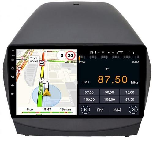 Магнитола для Hyundai iX35 2009-2015 - Parafar PF361FHD на Android 13, 8-ядер, 2Гб+32Гб, CarPlay, 4G SIM-слот