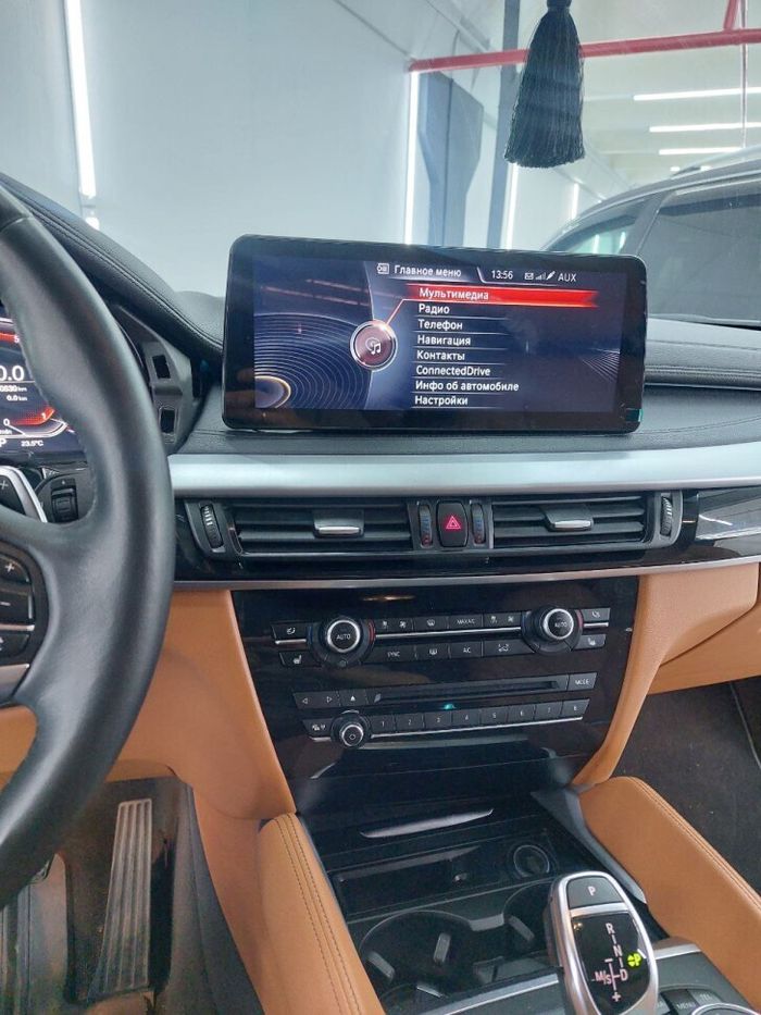 Магнитола для BMW X5 (F15), X6 (F16) 2017-2019 EVO - RDL-1545-L монитор 12.3" на Android 13, Быстрая, CarPlay, 4G SIM-слот