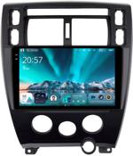Магнитола для Hyundai Tucson 1 2004-2009 (рамка черная) - Teyes CC4 монитор 10.36" 2K QLED на Android 14, Snapdragon 680, DSP, CarPlay, 4G SIM-слот