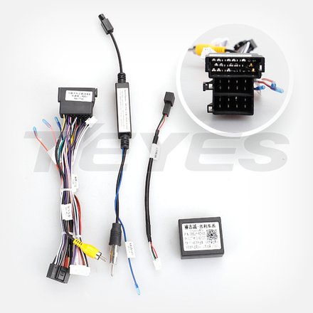 Комплект рамки с разъёмами 9" Geely Emgrand X7 2019-2021