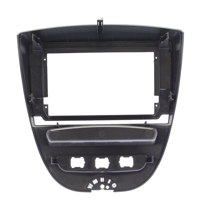 Комплект рамки с разъёмами 10"+can Citroen C1, Peugeot 107