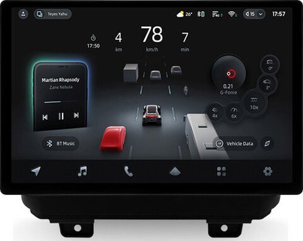 Магнитола для Jeep Wrangler 4 JL 2018+ - Teyes CC4-PRO монитор 13" 2K QLED на Android 13, Snapdragon 778G, ИИ, CarPlay, DSP, 4G SIM-слот