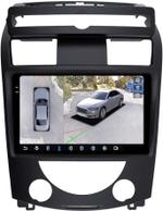 Магнитола для SsangYong Rexton 2 Y250 2007-2012 (рамка большая) - FarCar BX10-360-3271-10 монитор 10.36" 2K QLED на Android 13, Быстрая, CarPlay, 4G SIM-слот, 4 камеры в комплекте