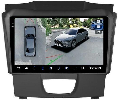 Магнитола для Chevrolet TrailBlazer 2012-2015 - Teyes CC3-2K-360 на Android 10, 2K QLED, 6Гб+128Гб, CarPlay, 4G SIM-слот, 4 камеры в комплекте