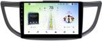 Магнитола для Honda CR-V 4 2012-2016 (большая рамка) - Teyes CC4L монитор 10" IPS на Android 14, Быстрая, Snapdragon 662, CarPlay, 4G SIM-слот