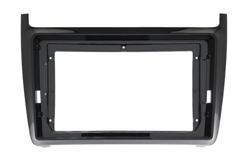 Комплект рамки с разъёмами 9" VW Polo 5 2009-2020 черн глянец (F1)